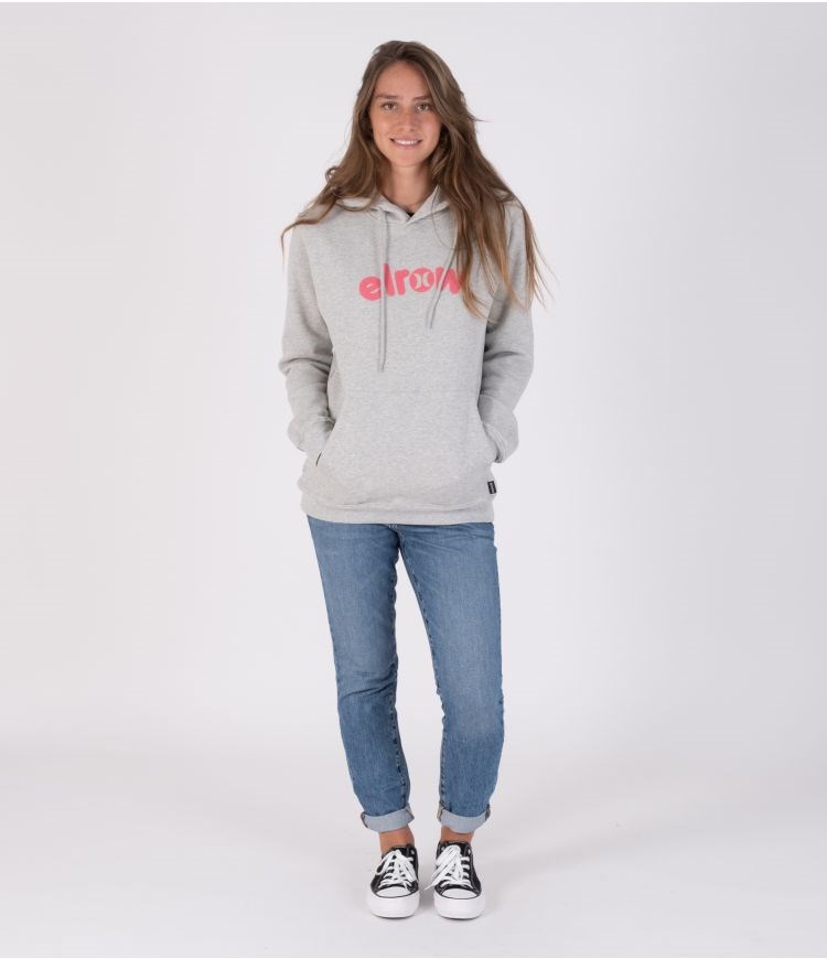 Hurley Elrow Basic Fleece Hood Sweatshirts And Hoodies Grau | 78XLABRJZ