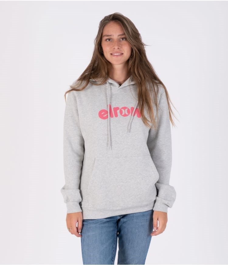 Hurley Elrow Basic Fleece Hood Sweatshirts And Hoodies Grau | 78XLABRJZ