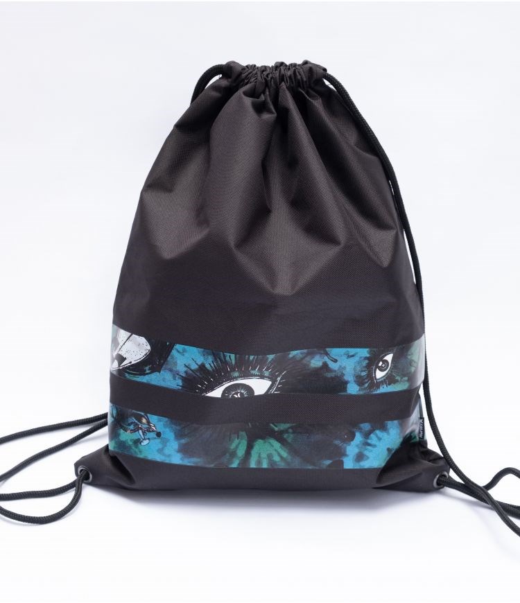 Hurley Elrow Stripes Cinch Sack Bags Grün | 26BZJAOTK