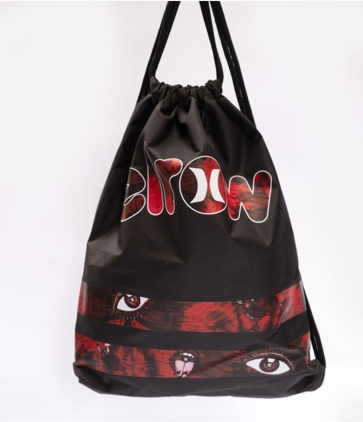 Hurley Elrow Stripes Cinch Sack Bags Rosa | 02CSRLGEF
