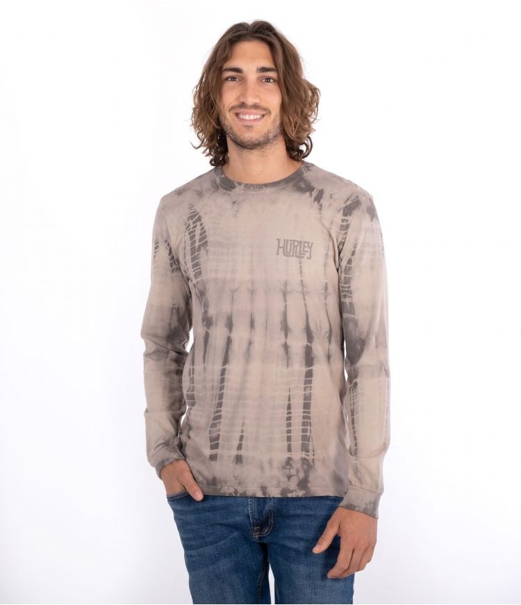 Hurley Everyday Washed+ Cambria L/S Tops And T-shirts Khaki | 62VRMASZW