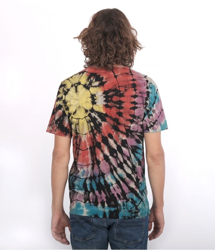 Hurley Everyday Washed+ Strands S/S Tops And T-shirts Schwarz | 23KYZLOSF