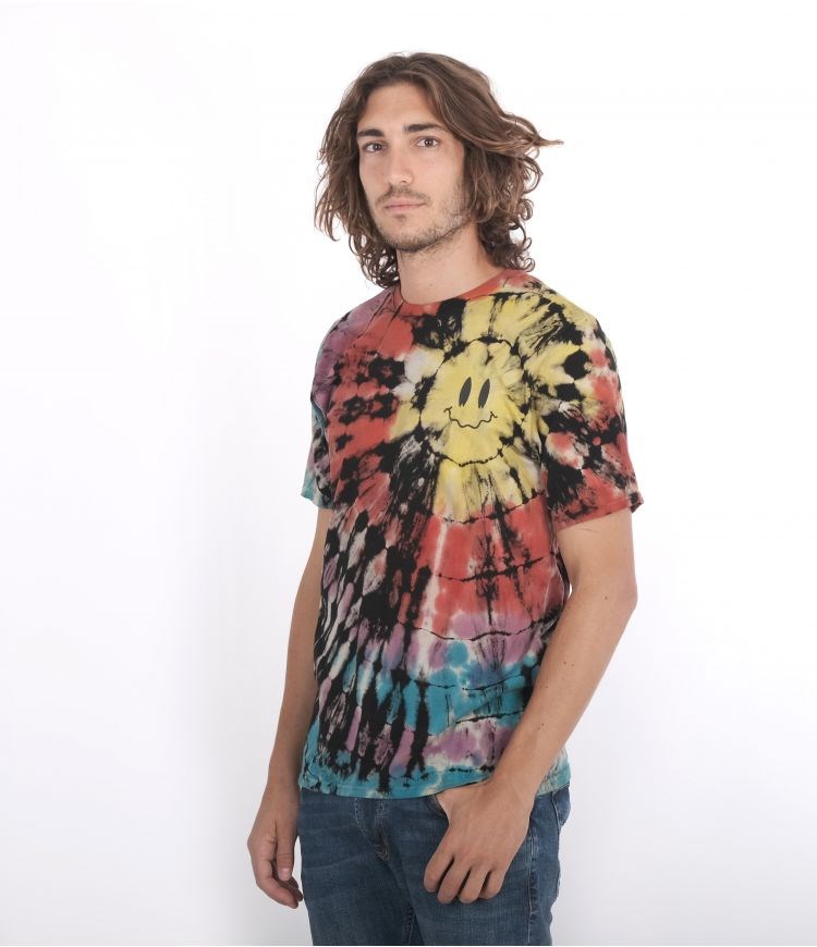 Hurley Everyday Washed+ Strands S/S Tops And T-shirts Schwarz | 23KYZLOSF