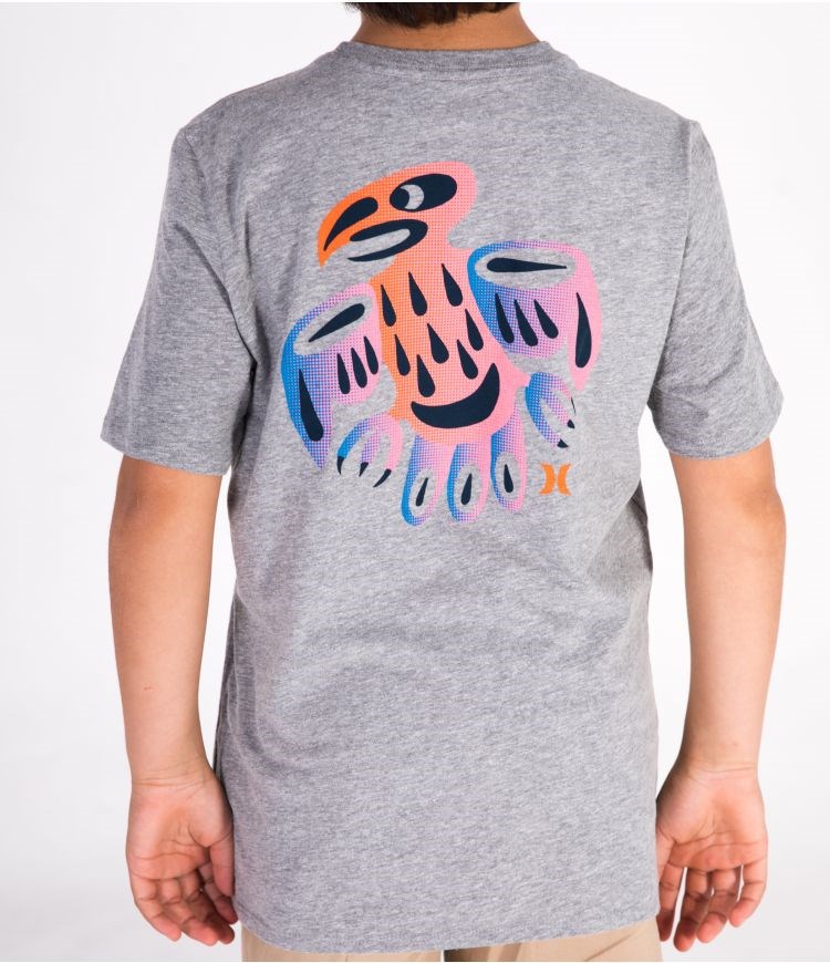 Hurley Fontez Ss - Boys – Tops Dunkelgrau | 74MJINKES