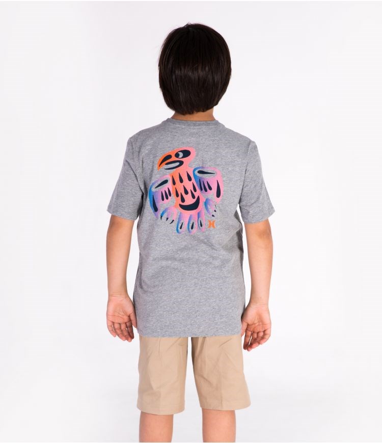 Hurley Fontez Ss - Boys – Tops Dunkelgrau | 74MJINKES