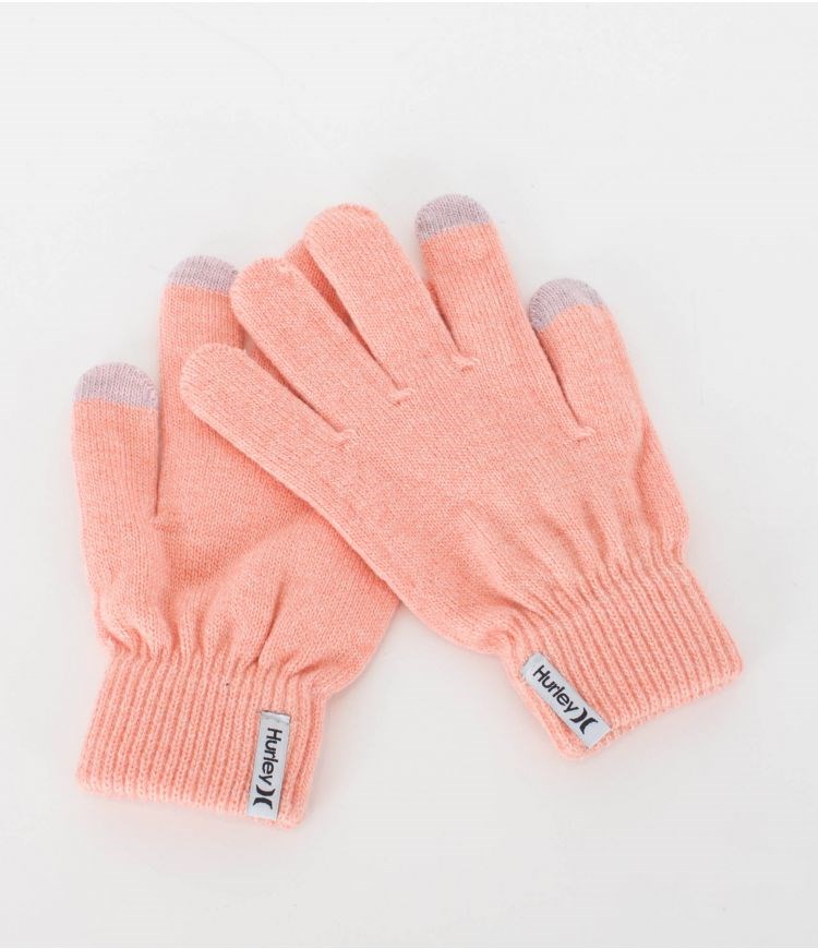 Hurley Gloves Cozy Knit Pack Rosa | 72NZYCAJX