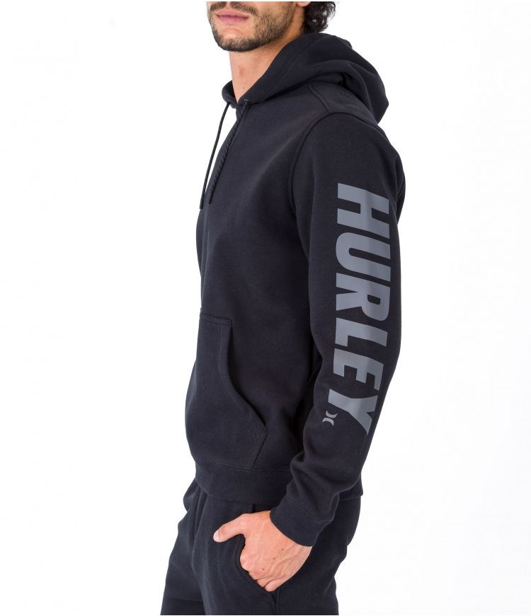 Hurley Hoodie Acadia Heat Schwarz | 10JIXGOSM