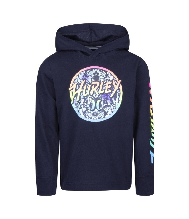 Hurley Hoodie Boy - Graphic Dunkelgrau Weiß | 43IMNGSHO