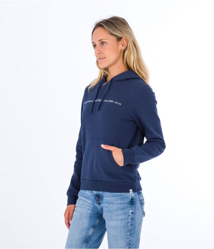 Hurley Hoodie Certifited Tm Indigo | 32EPBXRQD