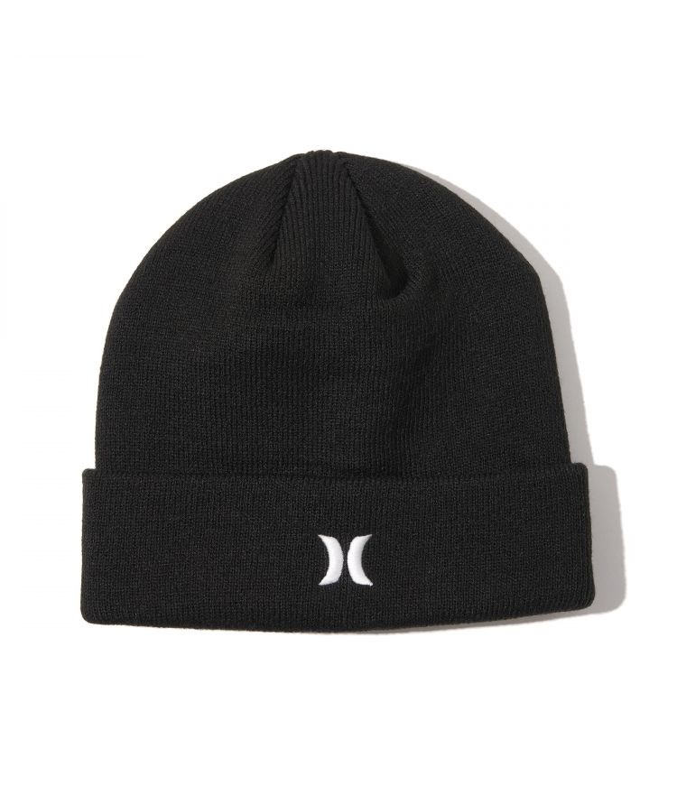 Hurley Icon Cuff Beanie Schwarz | 07HLRQMZI