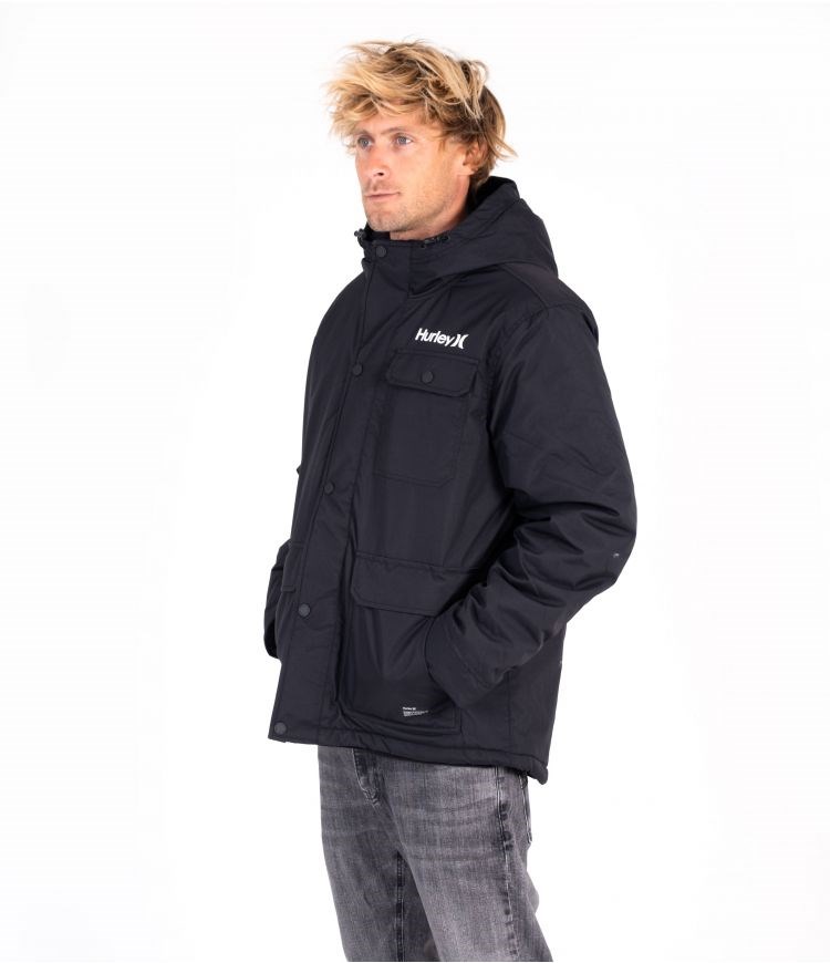 Hurley Idyllwild 3m Parka Jacket Schwarz | 72AVPRHKI