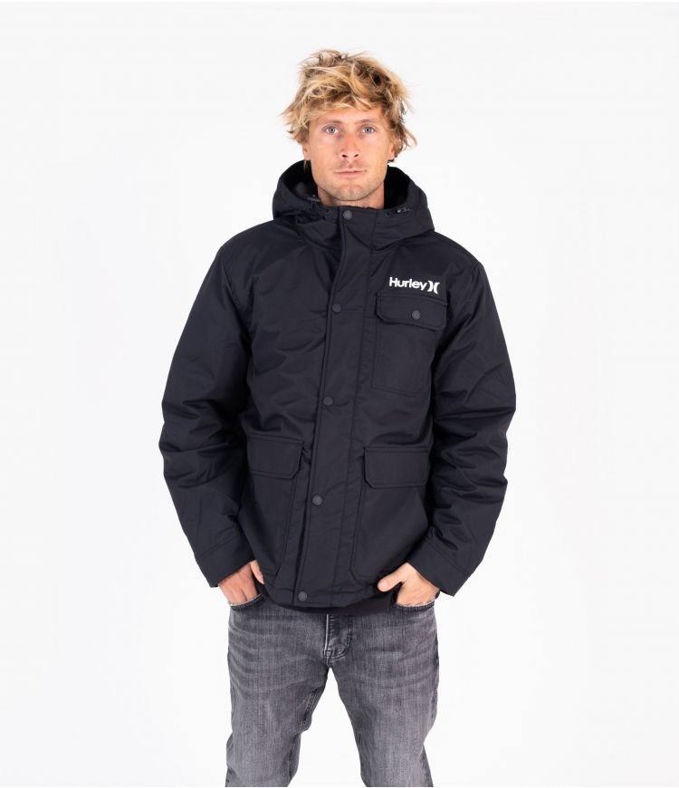Hurley Idyllwild 3m Parka Jacket Schwarz | 72AVPRHKI