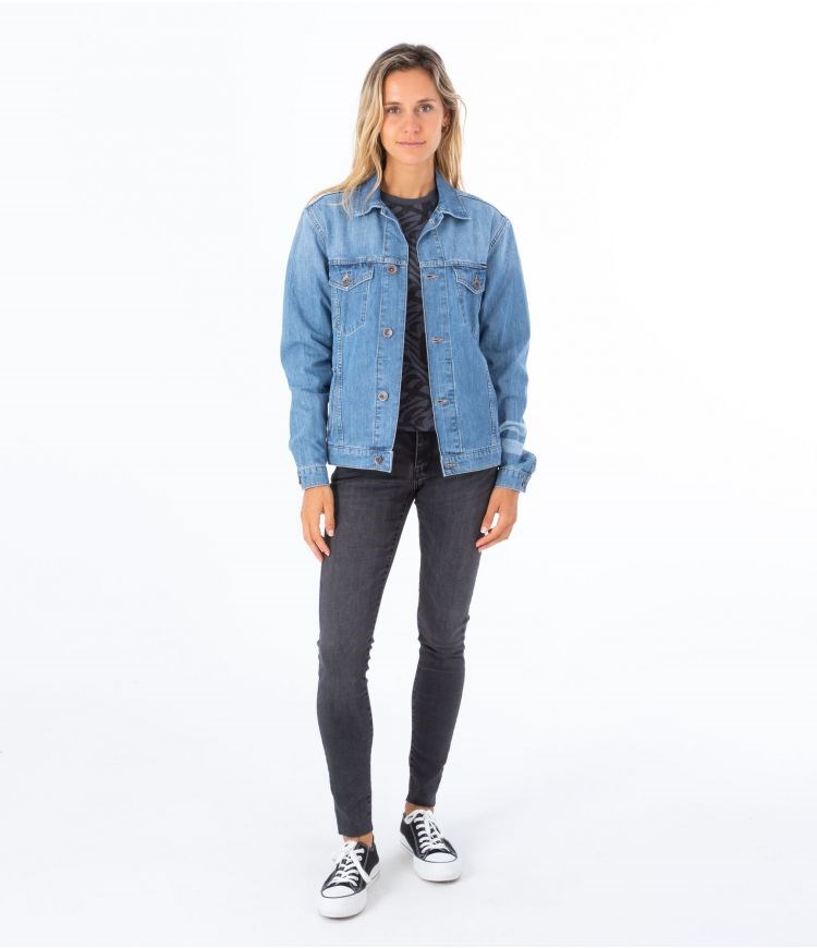 Hurley Jacket Denim Oceancare Denim22 | 65ZHWXJPE