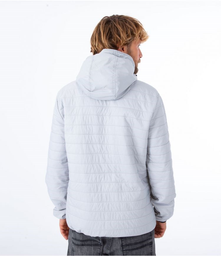 Hurley Jacket Packable Balsam Hellgrau | 41JAFWUVT