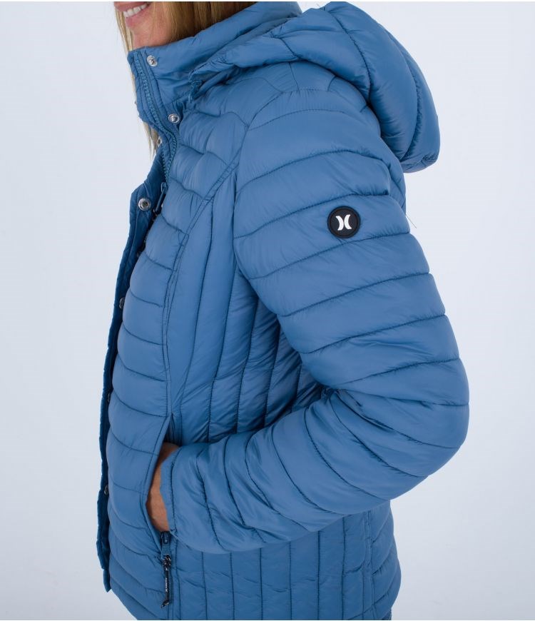 Hurley Jacket Packable Laufschuhe Blau | 04XSJEGRC
