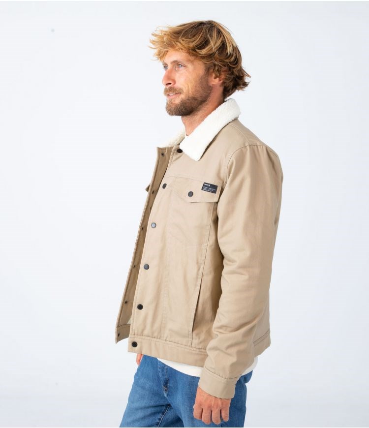 Hurley Jacket Roy Trucker Khaki | 74FUMBCTA