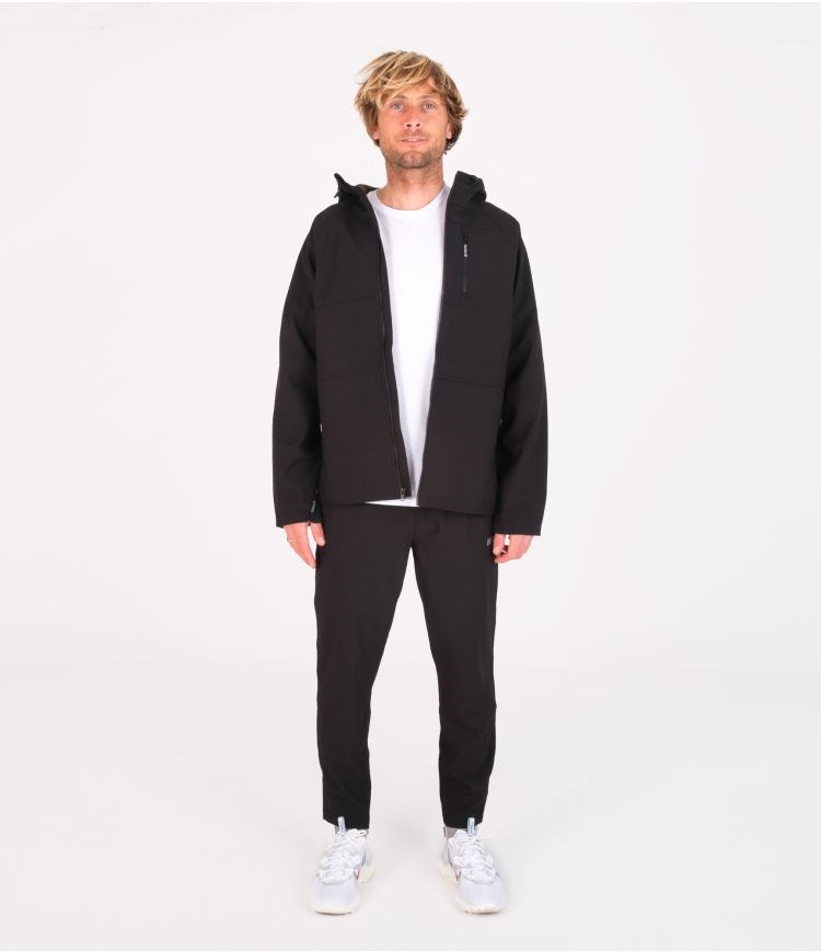 Hurley Jacket With Zip Heat Elite Schwarz | 75AZLFVCN
