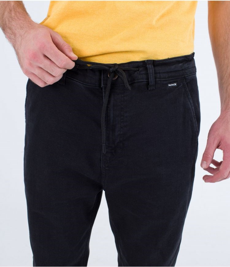 Hurley Jean Elastic Oceancare Schwarz | 93PAIMRFX