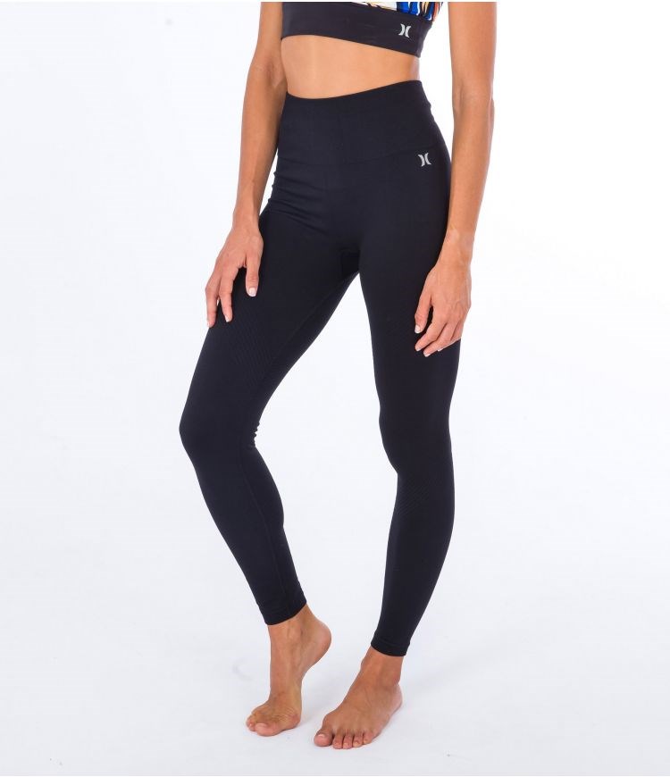Hurley Legging H2o Dri Seamless Caviar | 13BEJCRHG