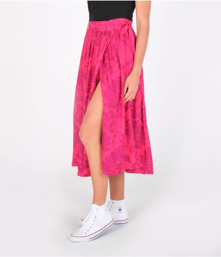 Hurley Long Skirt Baggy Midi Wrap Knock Out | 45FMETRCV