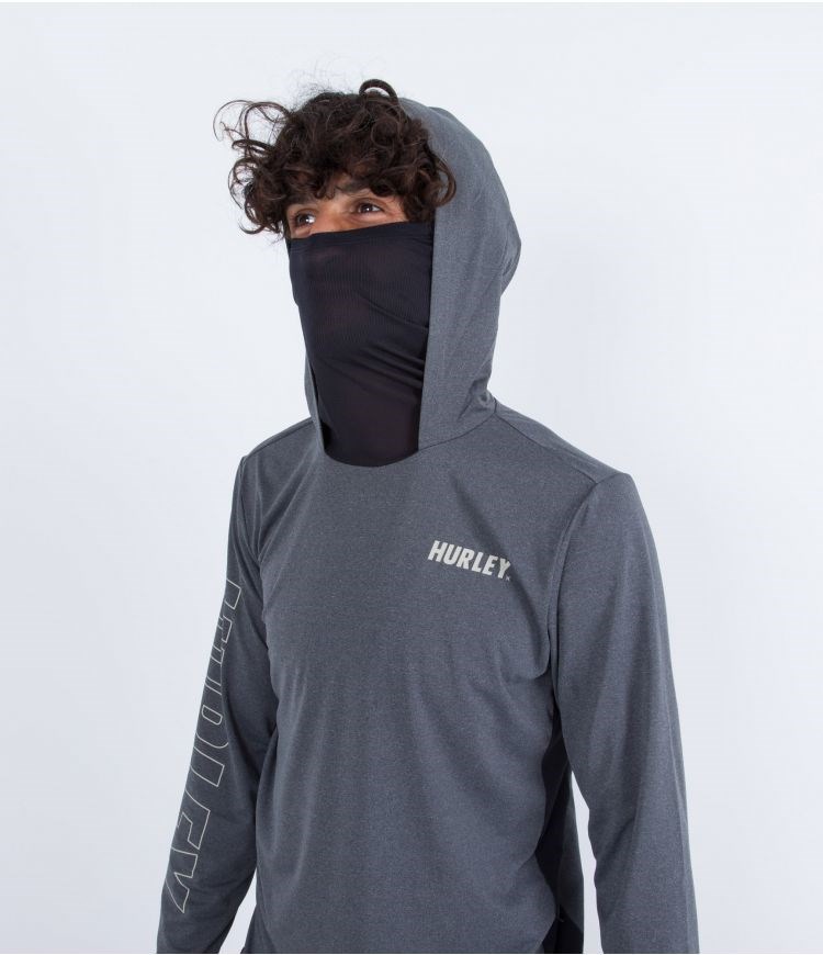 Hurley Lycra Long Sleeve H2o Dri Atticus Fastlane Upf Grau | 96QFTWBCY