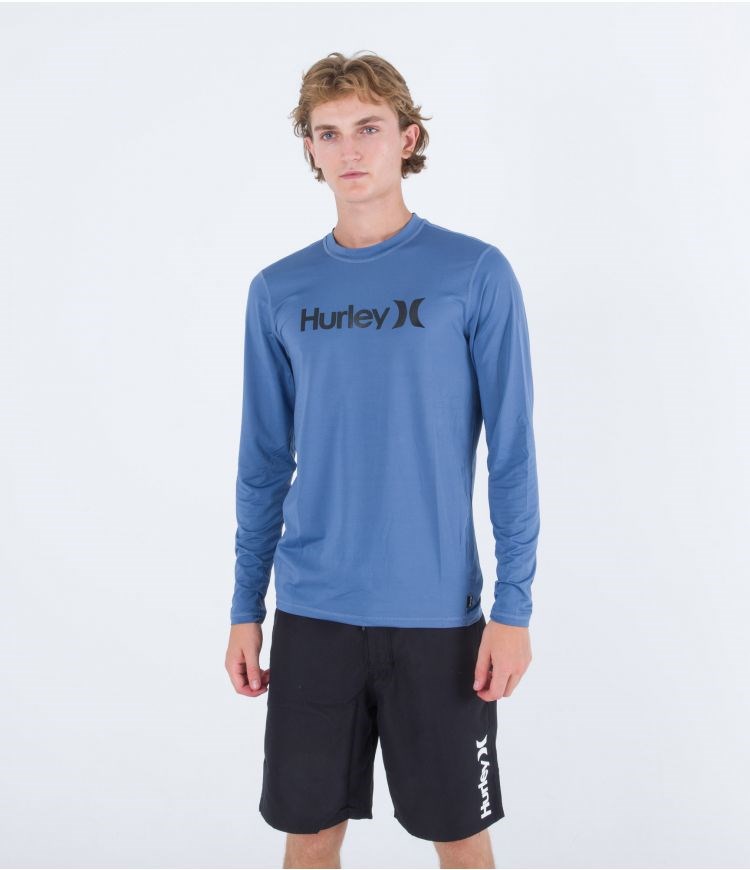 Hurley Lycra Long Sleeve O&o Surf Tiefes | 04KLCVSNF