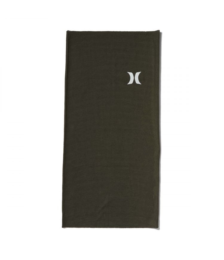 Hurley Neck Gaiter Boxed Solid Olivgrün | 25HNLYCXM