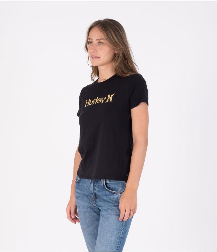 Hurley Oao Dots Klassische Crew Tee Tops And T-shirts Caviar | 08RCSGAUB