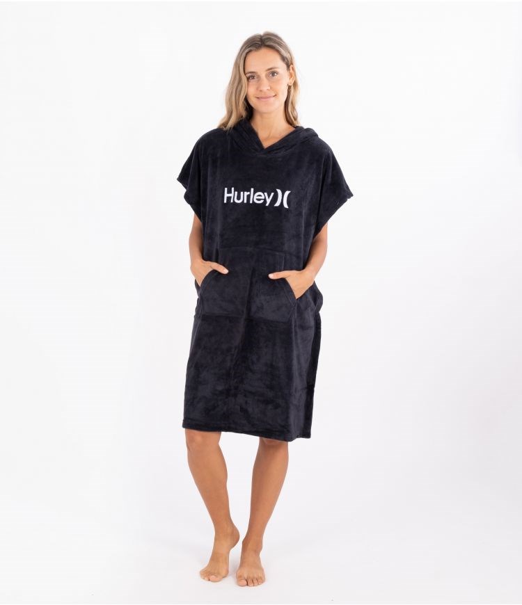 Hurley One & Only Mit Kapuze Towel - Other Accessories Schwarz | 30YSXGRAQ