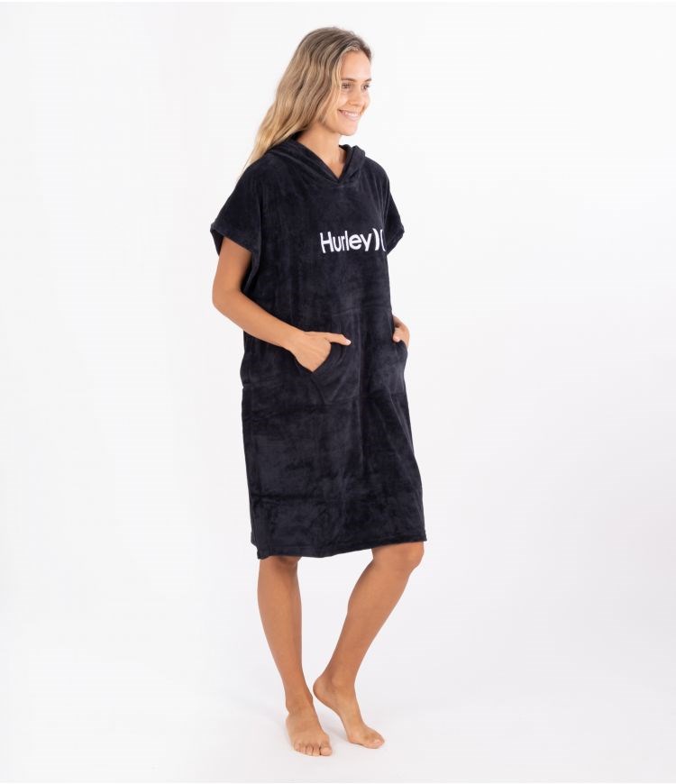 Hurley One & Only Mit Kapuze Towel - Other Accessories Schwarz | 43ZFAVDLM