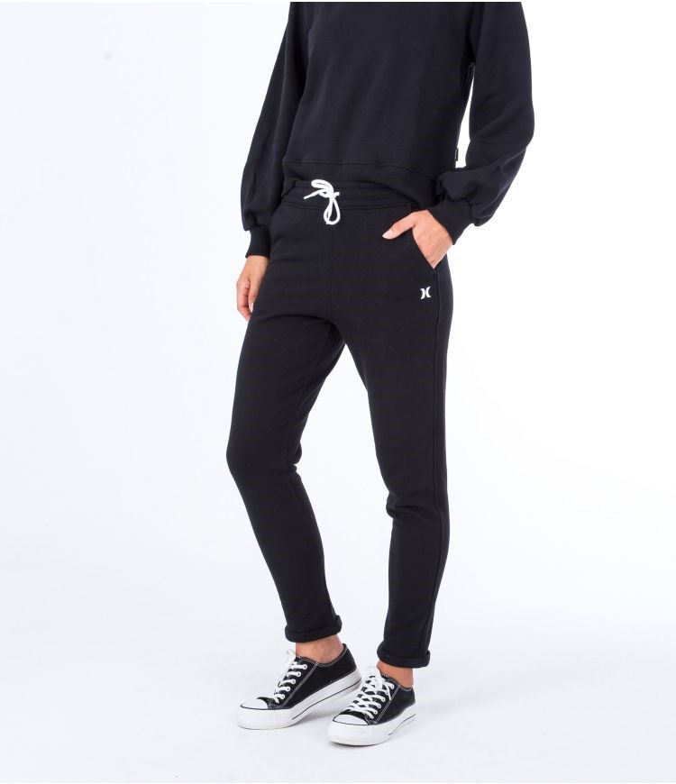 Hurley Pant Elastic Oceancare Script Schwarz | 60CNWOGTY