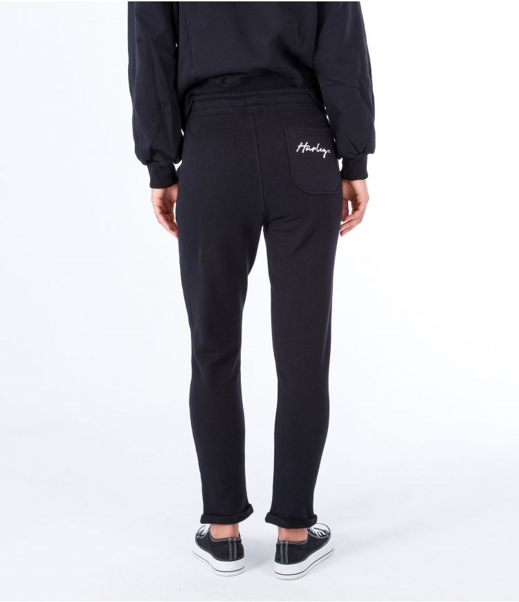 Hurley Pant Elastic Oceancare Script Schwarz | 60CNWOGTY