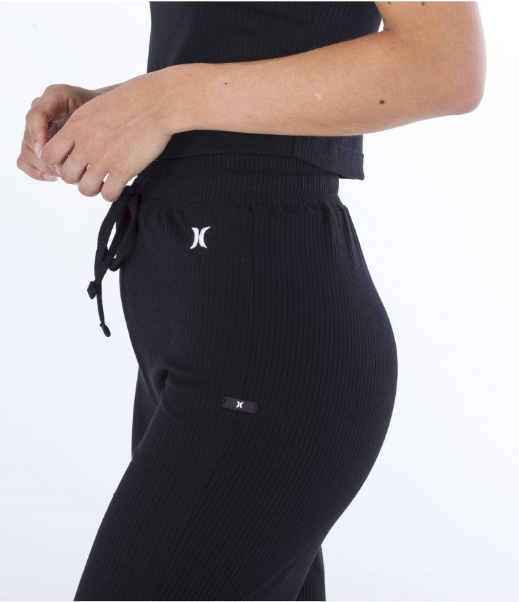Hurley Pant Rib Relaxed Schwarz | 09QHSBNFA