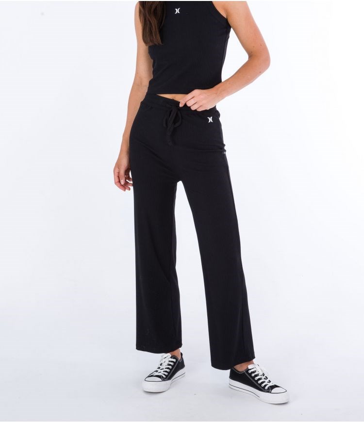 Hurley Pant Rib Relaxed Schwarz | 09QHSBNFA
