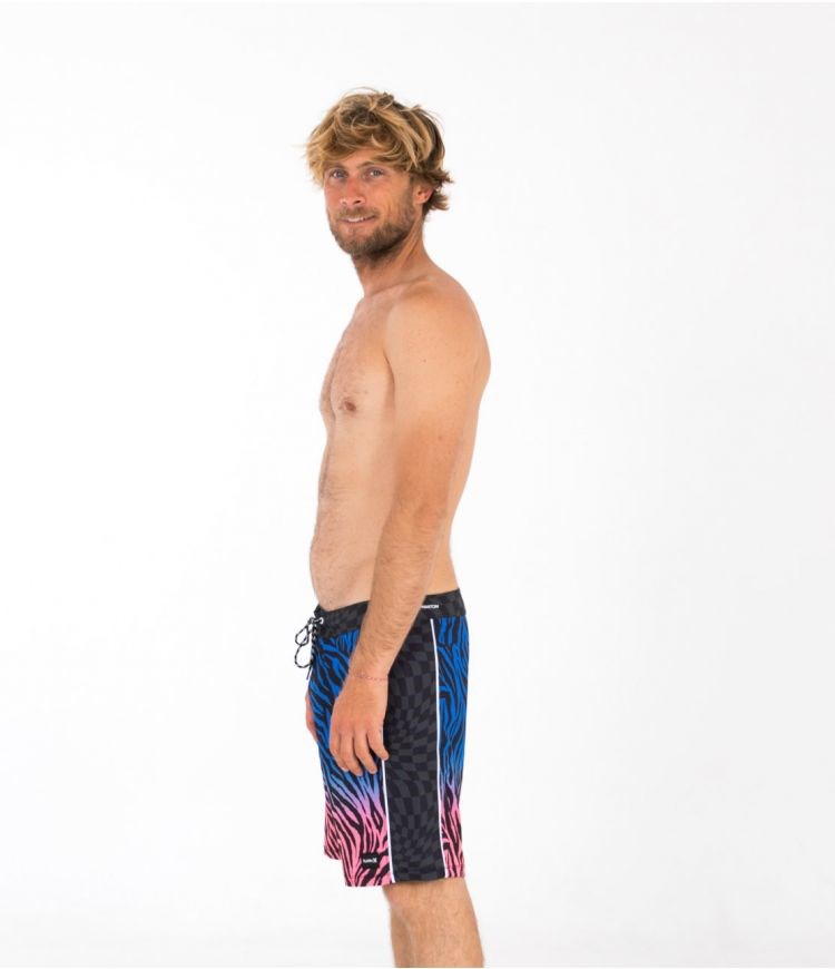 Hurley Phantom Fastlane Ac Zebra 18' Boardshorts Blau | 83EBMVKGQ