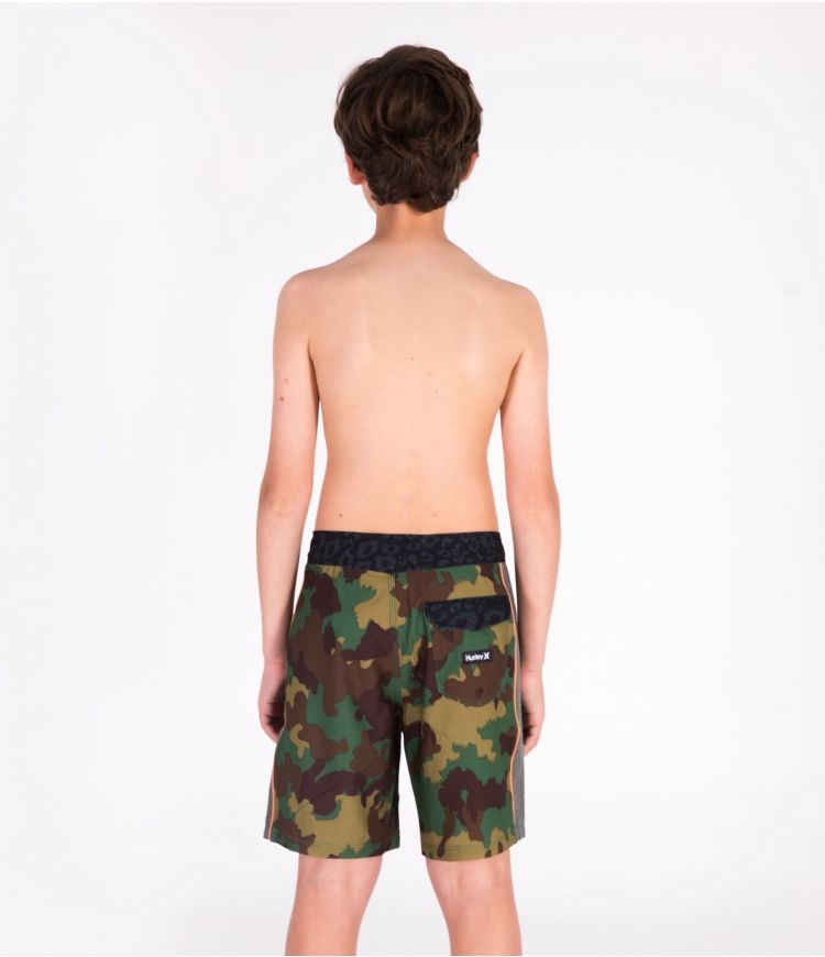 Hurley Phantom Fastlane Woodland - Boys - Kids' Boardshorts Khaki | 67WEBJGCQ