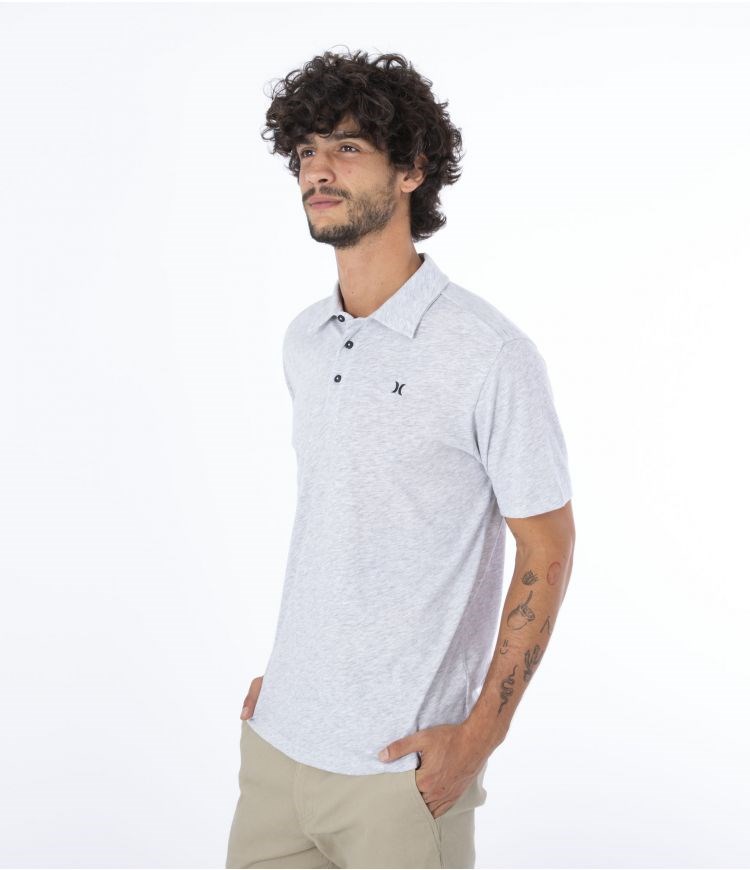 Hurley Polo Kurzes Sleeve Ace Vista Weiß | 32OEPYMZL
