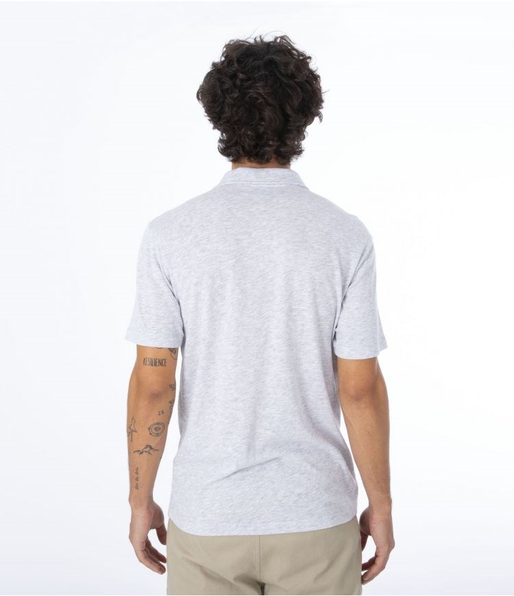 Hurley Polo Kurzes Sleeve Ace Vista Weiß | 32OEPYMZL