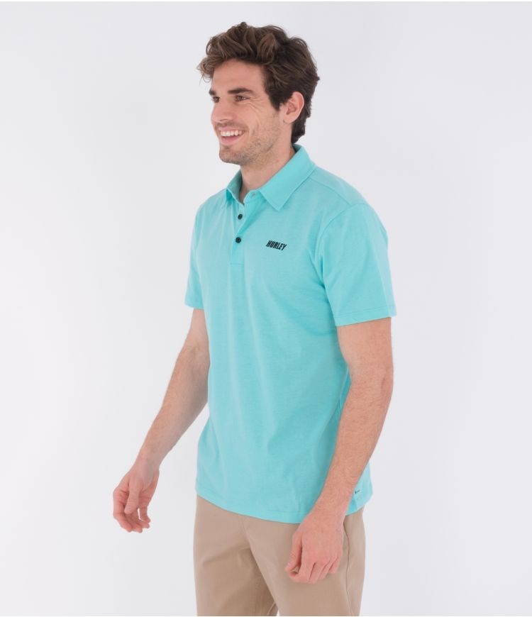 Hurley Polo Kurzes Sleeve H20-dri Ace Grün | 70DWZESXT