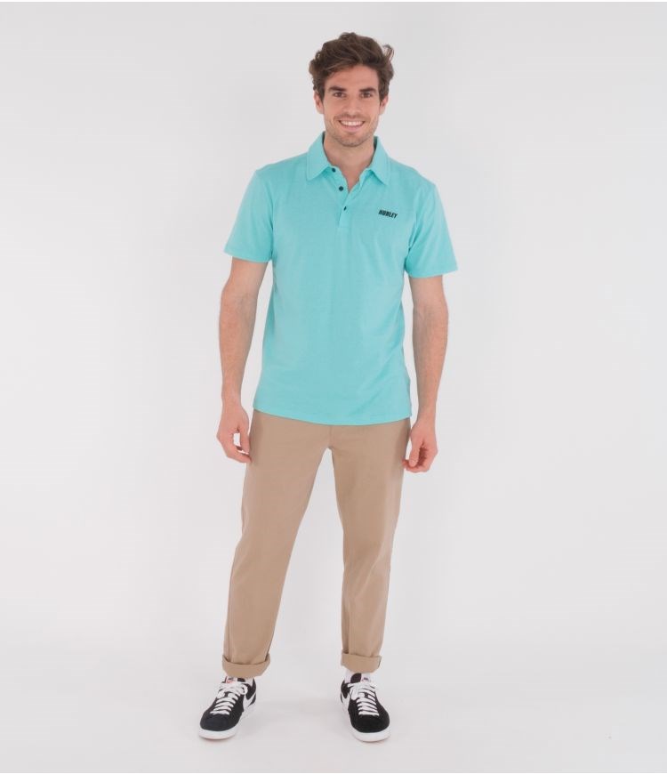 Hurley Polo Kurzes Sleeve H20-dri Ace Grün | 70DWZESXT