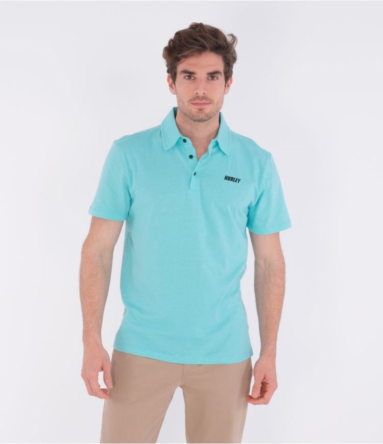 Hurley Polo Kurzes Sleeve H20-dri Ace Grün | 70DWZESXT