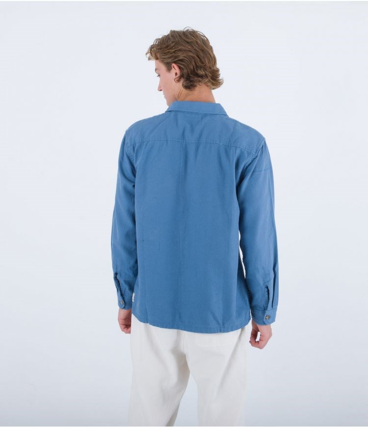 Hurley Shirt Bixby Canvas Tiefes | 91GIZDAXK