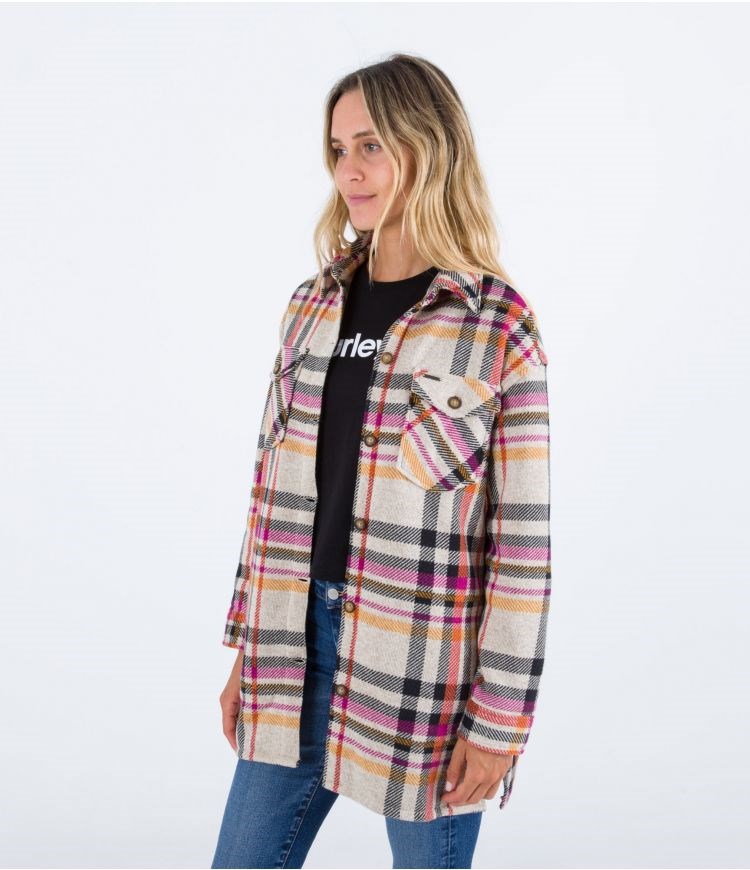 Hurley Shirt Cozy Up Multi | 95SXKZLWV