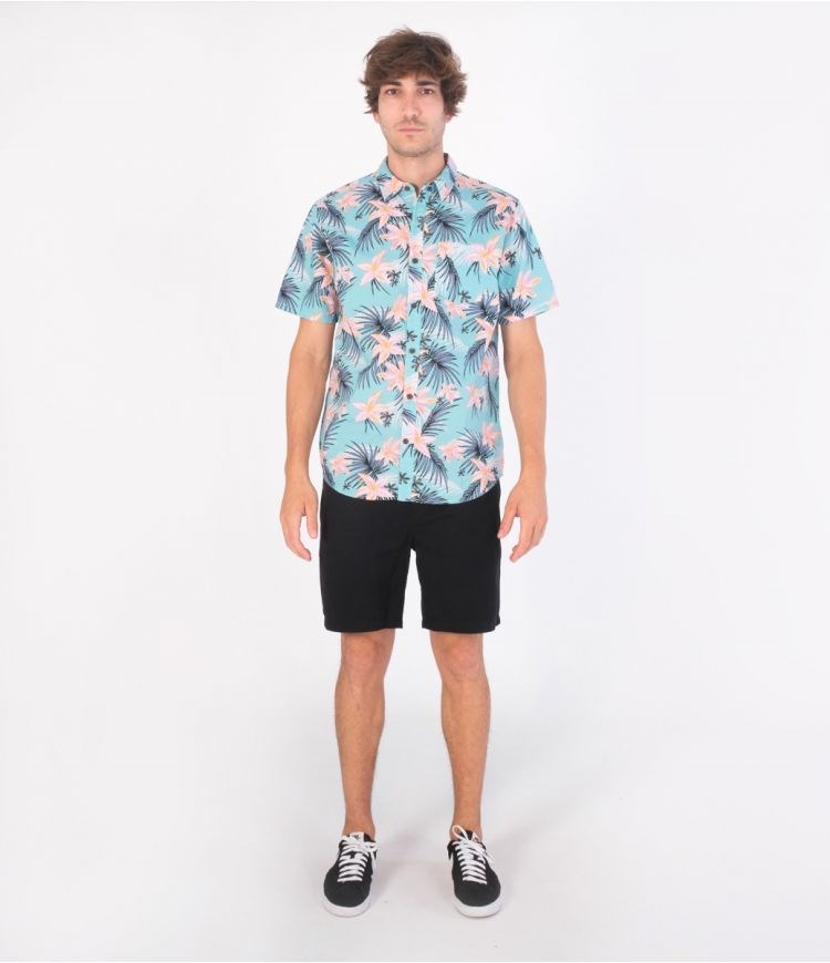 Hurley Shirt Kurzes Sleeve Org Wedge Grün | 38CHDUYSA