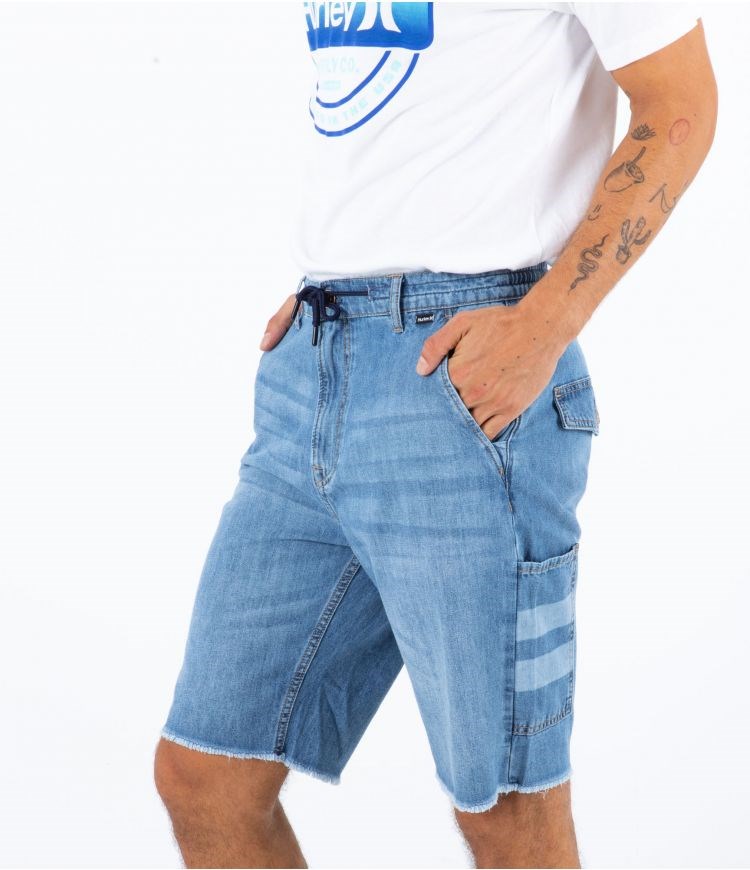 Hurley Shorts Oceancare Elasticated Denim22 | 80NXRLBKQ