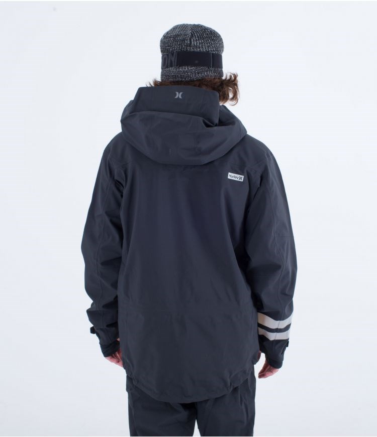 Hurley Snow Jacket Goldmine Schwarz | 94GMKLBJA