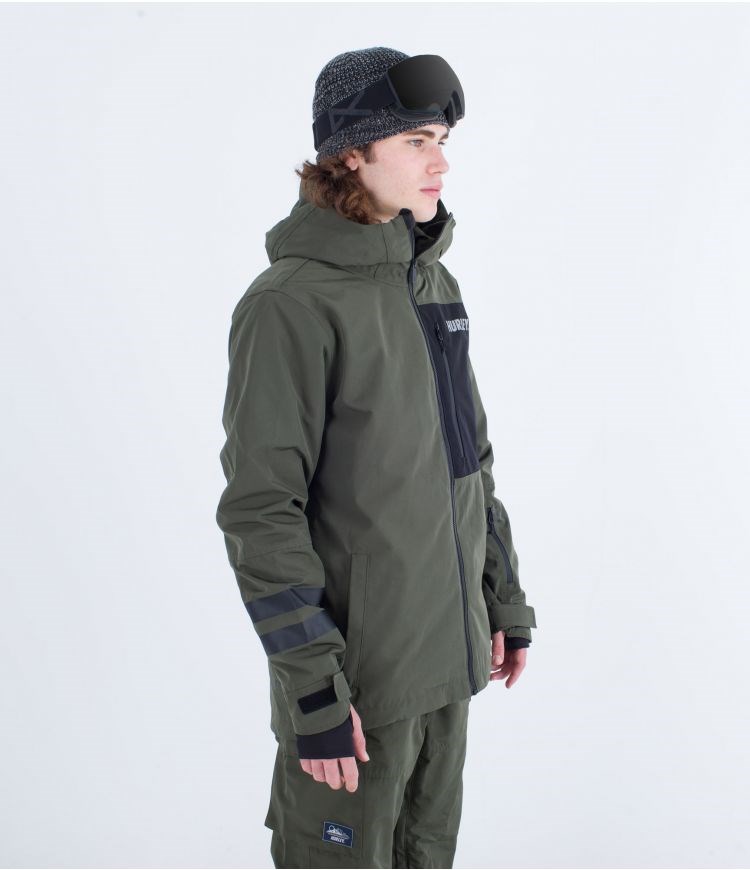 Hurley Snow Jacket Outlaw Khaki | 47WBNHMJP
