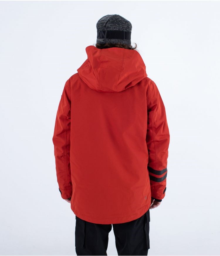 Hurley Snow Jacket Outlaw Königsblau Rot | 78EFAPCOS