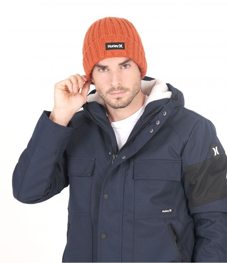 Hurley Squaw Beanie Claystone | 03XDWQAPT