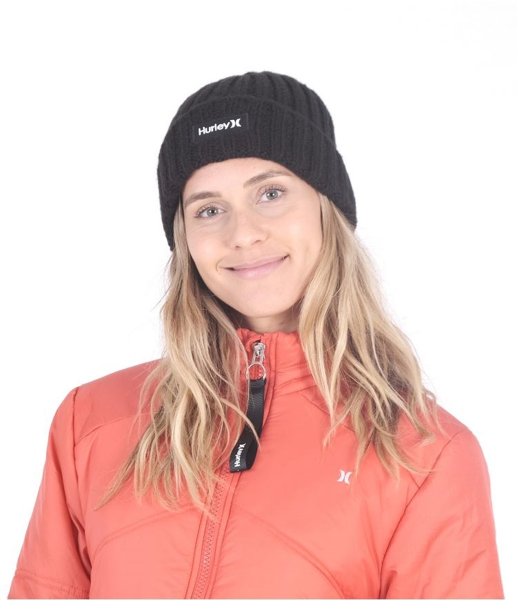 Hurley Squaw Beanie Schwarz | 94QVMRGAD